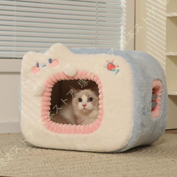 室内 ペットハウス ドーム型 ペットベッド ドームハウス 犬 ベッド ドーム 小型犬 クッション 猫...