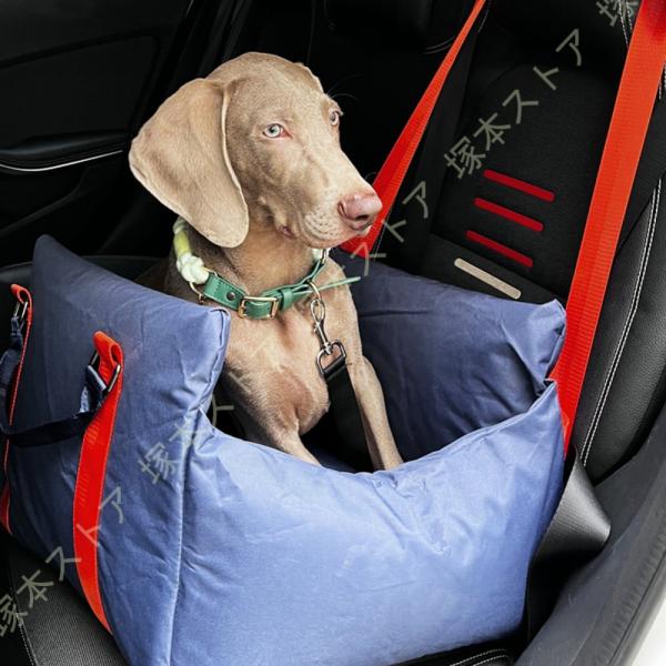 犬 車 ドライブボックス 犬用ブースター カーシート 車用ペットベッド ソフトベッド 後部座席 車＆...