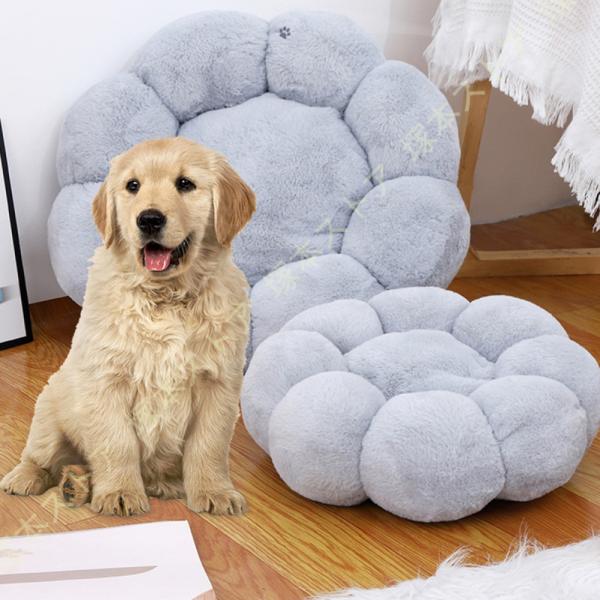犬ベッド 猫ベッド 犬クッション ペットベッド ペットソファー 布団 マット ふわふわ もこもこ 丸...