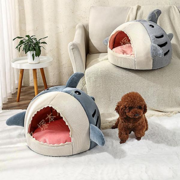 室内 ペットハウス ドーム型 ペットベッド ドームハウス 犬 ベッド ドーム 小型犬 クッション 猫...