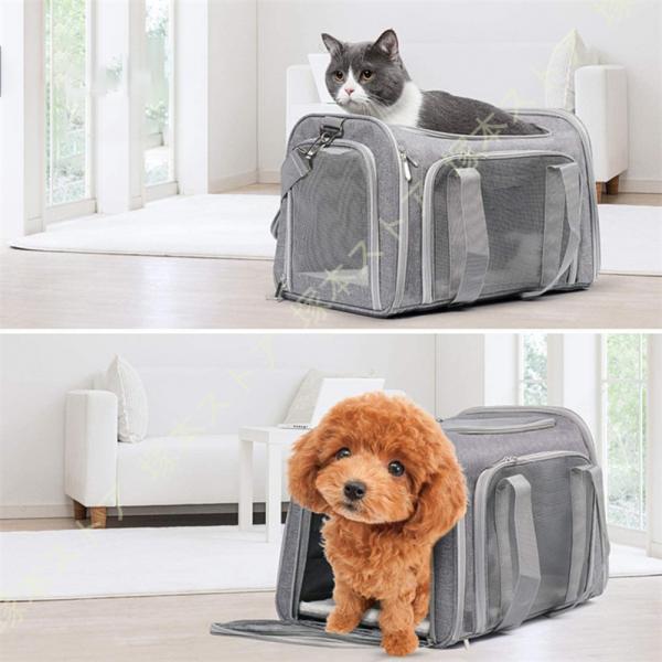 キャリー バッグ 猫 超小型犬 折りたたみ 軽量 ペット キャリーバッグ 小型犬 猫用キャリーバッグ...