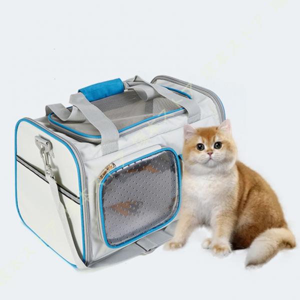 ペットリュック ペットキャリー キャリー バッグ ショルダー 手提げ 猫・小型犬 ウサギ用 7.5k...