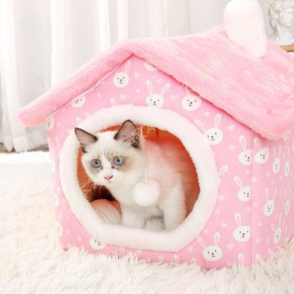 犬 ドーム ペットベッド 猫 犬 小型犬 中型犬 春 夏 ペットハウス ベッド ペットソファ ドーム...