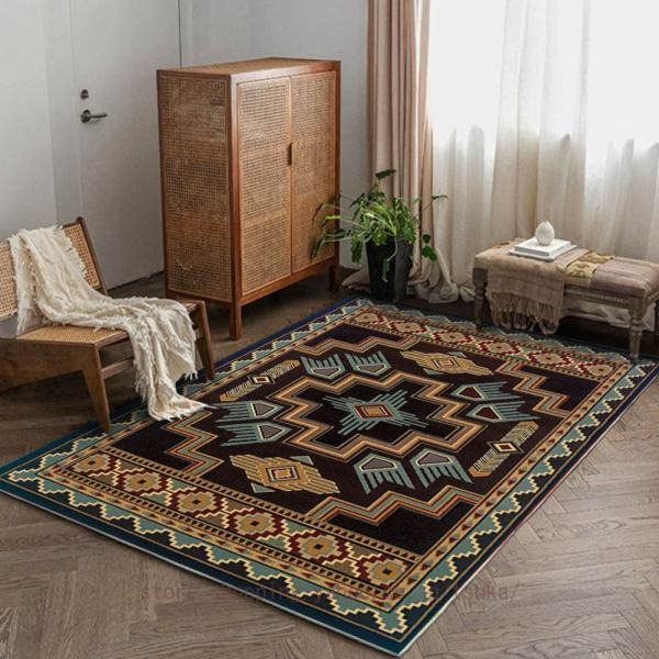 赤 センターラグ リビングラグ 秋 夏 冬 春 かわいい 子供部屋 オシャレ 一人暮らし 通年 一年...