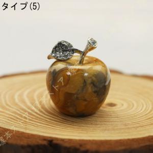 リンゴのオーナメント アップル 置物 ガラス ...の詳細画像5