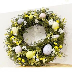 春のドアリース 14インチ 復活祭 収穫 ドア...の詳細画像4
