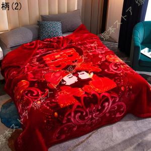 毛布 ベッドブランケット 厚い 暖かい ふわふ...の詳細画像2