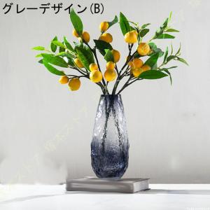 フラワーベース 北欧 花瓶 おしゃれ ガラス製...の詳細画像1