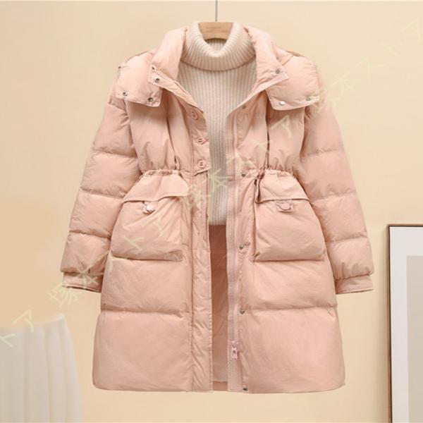 レディース ダウンコート フード付き 中綿コート 冬 ロングコート 綿入れジャケット 冬服 防寒服ひ...
