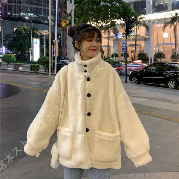 ジャケット レディース ボアブルゾン 秋冬 ファージャケット 防寒 冬 もこもこ ボア ブルゾン シ...