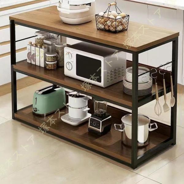 レンジ台 レンジボード 幅80 キッチンラック 大型レンジ対応 レンジラック キッチンボード 食器棚...