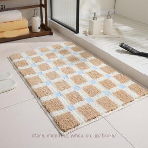 お風呂用マット 厚手 滑り止め加工 抗菌 洗濯...の詳細画像1