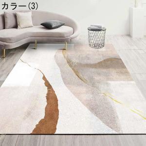 ラグ 小さめ ラグカーペット 長方形 厚手 ホ...の詳細画像3