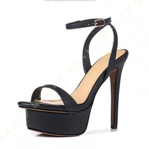 レディース オープントゥ アンクルストラップ ...の詳細画像5