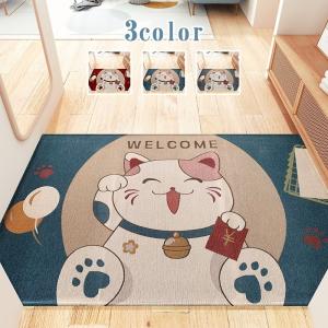 バスマット ラグマット リビングマット 玄関マット．カーペットお風呂マット　猫柄 ラグマット リビングマット 玄関マット．カーペット．お風呂マット 猫
