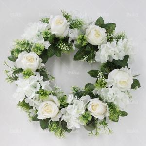 ウェルカムリース バラがいっぱい 結婚式 ウエディング ギフト プレゼント 結婚祝い 枯れないお花 ギフト インテリア 敬老の日