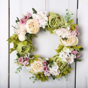 リース 結婚祝 壁掛け ウェルカム リース 花...の詳細画像4