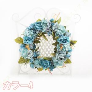 ドアリース 壁飾り 造花 飾り アートリース ...の詳細画像4