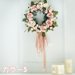 ドアリース 壁飾り 造花 飾り アートリース ...の詳細画像5