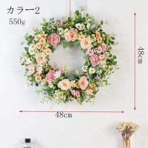 リース 壁掛け 壁飾り 手作り 玄関用リース ...の詳細画像2