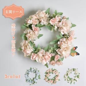 ミモザ リース スワッグリース 造花 アーティフィシャルフラワー