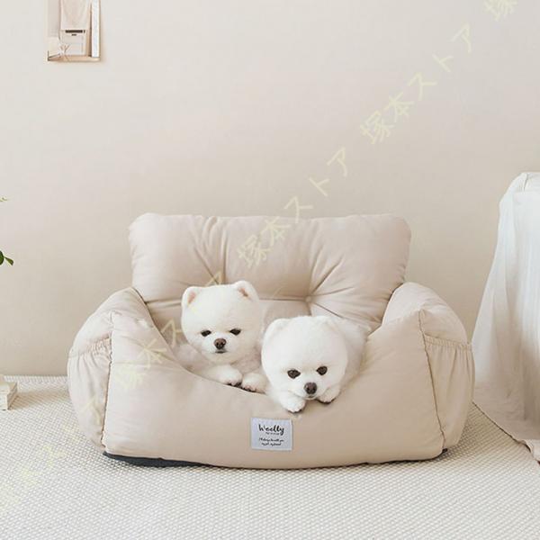 ベーシックカーシート(L) ドライブベッド 犬用 ドライブボックス ペット用品 ペットクッション ド...
