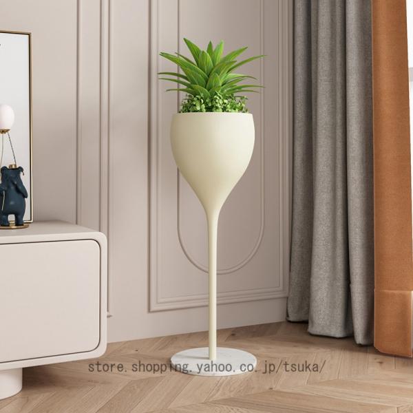 フラワースタンド 花台 プラントスタンド ホワイト 屋内屋外ブラケット 室内多肉植物 ガーデンラック...