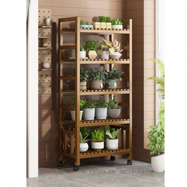 フラワースタンド室内 フラワースタンド 5段 花台 プランタースタンド 室内 移動が容易 多肉棚 園...