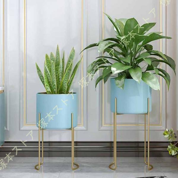プランター スタンド プランターラック おしゃれ ガーデンラック 室内 観葉植物台 錆びにくい 植物...