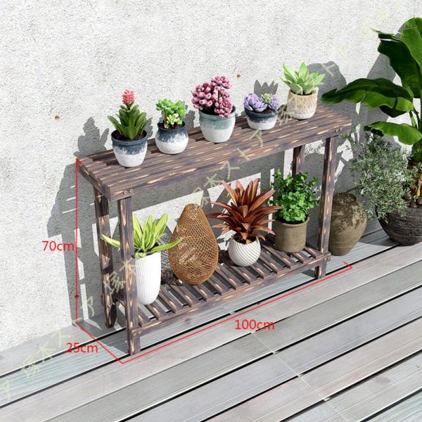 フラワースタンド 鉢スタンド プランタースタンド 木製 鉢置き台 おしゃれ 植木鉢台 園芸ラック 花...
