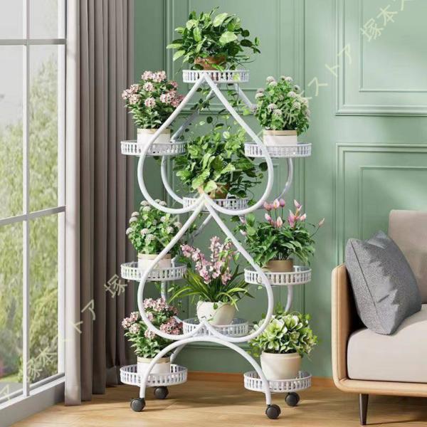 フラワースタンド 花台 プラントスタンド 多層 観葉植物 お しゃれ ガーデニング プランタースタン...