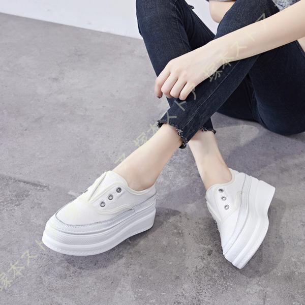 キャンバスベーシックスリッポン レディース 靴 シューズ スリッポン スニーカー キャンバス ぺたん...