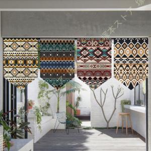 のれん トーラン 刺繍 インド 壁飾り 窓飾り タペストリー 布