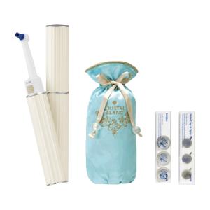 ツカモトエイム ポルトビューティー クリスタル ブラン スターターセット AIM-OC01S 電動歯ブラシ ステイン除去