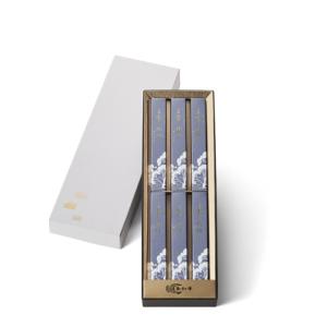 進物用線香】【送料無料】玉初堂 香樹林 短寸8箱入 塗箱 のし・包装