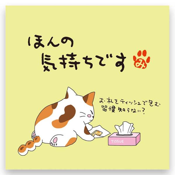 みたらしちゃん　緑茶一煎パック　「ほんの気持ちです」