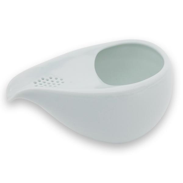 急須 おしゃれ ひとしずく(白)