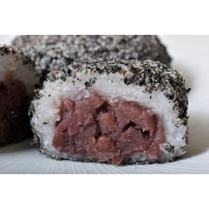 おはぎ 北海道産 柔らかゴマおはぎ つぶあん 1個80g×8個×2パック