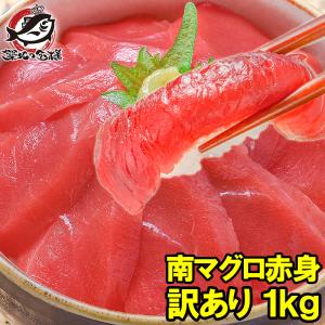 (訳あり わけあり ワケあり)ミナミマグロ 赤身 合計1kg 詰め合わせ(南まぐろ 南マグロ 南鮪 インドまぐろ 刺身)｜tsukiji-ousama