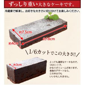 濃厚 ガトーショコラ 1本 (270g) クー...の詳細画像4