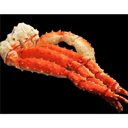 【4Lサイズ・1肩】タラバガニ ボイル済み 4Lサイズ 総重量800g (解凍後NET600g：約2...