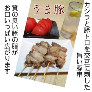 やきとり 国産 うま豚串 豚トロ トントロ 冷...の詳細画像1