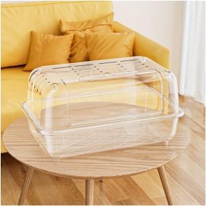 FTWIND 単体 ハムスター ケージ 大きい 60cm 大型 アクリル製 hamster cage 小動物 ゴールデンハムスターや小動物に