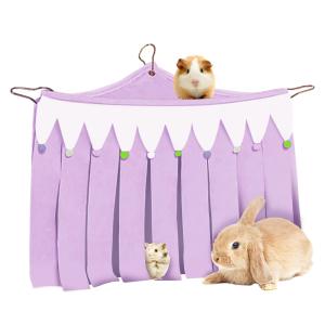 SFTRADE小動物隠れ家 秘密の小屋 寝ている巣 うさぎのうたた寝ハウス ストレス解消 飼育ケージ内装 小動物用シェルター 吊り下げる 多