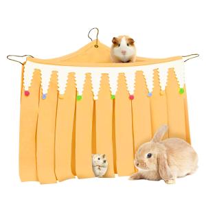 SFTRADE小動物隠れ家 秘密の小屋 寝ている巣 うさぎのうたた寝ハウス ストレス解消 飼育ケージ内装 小動物用シェルター 吊り下げる 多