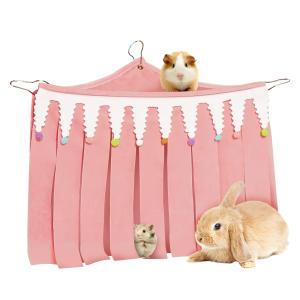 SFTRADE小動物隠れ家 秘密の小屋 寝ている巣 うさぎのうたた寝ハウス ストレス解消 飼育ケージ内装 小動物用シェルター 吊り下げる 多