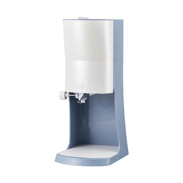 2024年モデル ドウシシャ 電動ふわふわとろ雪かき氷器プライム 刃の高さ調節機能付き ワイドトレイ...