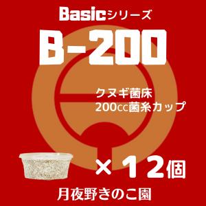 Basic200【12個】(菌糸カップ)の詳細画像1