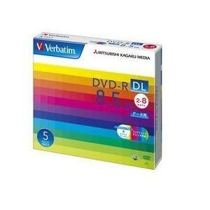 バーベイタム(Verbatim) DHR85HP5V1データ用8倍速対応DVD-RDL5枚パック8.5GBホワイトプリンタブル｜tsukumo-y2