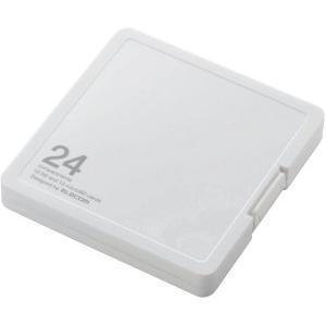 エレコム CMC-SDCPP24WH SD／microSDカードケース プラスチックタイプ ( SD...